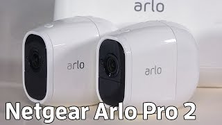 Netgear Arlo Pro 2  TechHive Review [upl. by Brooke634]