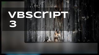 03  Variables  VBScript Tutorials [upl. by Enyamart194]