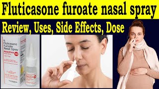 Fluticasone furoate nasal spray uses in hindi  Fluticasone nasal Spray  Uses Side Effects Dose [upl. by Swainson]