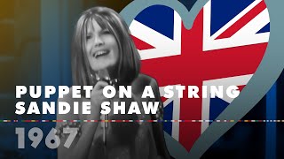 PUPPET ON A STRING – SANDIE SHAW United Kingdom 1967 – Eurovision Song Contest HD [upl. by Feer]