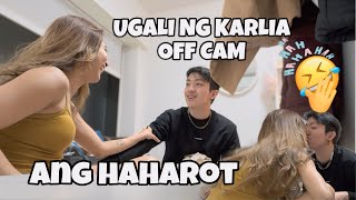 KARLIA OFF CAM🫣 Ang haharot HAHA  Mahalia E [upl. by Gault]