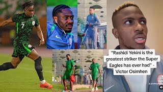 LOOKMAN Misses 1st Uyo Training OSIMHEN Refuses to Compare Self to LEGEND Yekini  Training Video [upl. by Salmon]