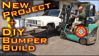 XJ Build Series  DIY bumper build [upl. by Sherfield]