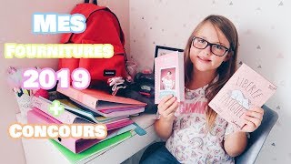 MES FOURNITURES SCOLAIRES 2019  BACK TO SCHOOL  Lunah Lucornah [upl. by Fabiola]