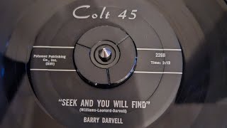 Barry Darvell  quotSeek And You Will Findquot [upl. by Sorkin149]