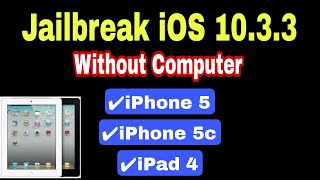 How to jailbreak ios 1033 1034 in 2023  Jailbreak iPad 4 iPhone 5 iPhone 5c Without Computer [upl. by Sivla]