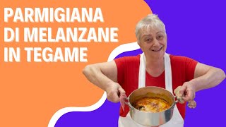 PARMIGIANA DI MELANZANE IN TEGAME Ricetta Vegetariana Furba Senza Forno Senza Glutine 🍆 [upl. by Talanian119]