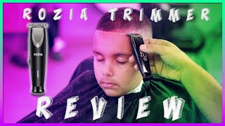 💈 Rozia HQ242 Trimmer  Review  👍🏼👎🏼 [upl. by Aerised]