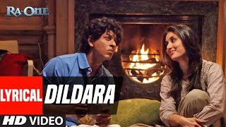 Lyrical Video Dildara Song  RaOne  ShahRukh Khan Kareena Kapoor [upl. by Enaxor330]