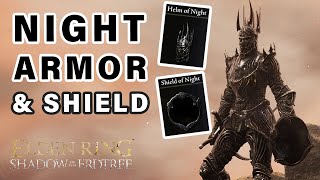 How to get the NIGHT Armor Set and Shield ► Elden Ring DLC [upl. by Song]