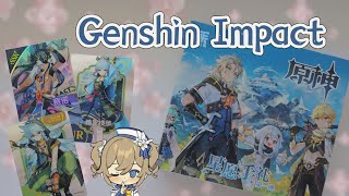 РАСПАКОВКА карт Genshin Impact  явилась ОНА [upl. by Innes227]