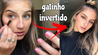 DELINEADO INVERTIDO como fazer  Tatinha Vanni [upl. by Singer]