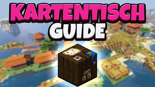 Minecraft  Kartentisch Verwendung amp alles Wissenswerte  116  Guide Deutsch  German [upl. by Beatrice832]