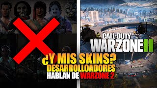 DESARROLLADORES Hablan sobre si NUESTRAS SKINS se TRANSFERIRAN a WARZONE 2 [upl. by Ardel]