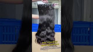 iqueenla Indian Wavy Raw Hair 134 Bundles Deals Ftiqueenla Indian Raw Hair Factory Review [upl. by Aciretahs]