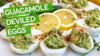 Guacamole Deviled Egg Recipe [upl. by Annoif127]