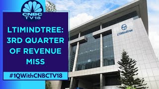 LTIMindtree Under Pressure After Reporting Weak Q1 Numbers  CNBC TV18 [upl. by Llewkcor]