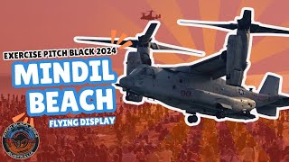 Exercise Pitch Black 24  Mindil Beach Flying Display [upl. by Amlet81]