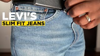 Levis Mens 511 Slimfit Jeans [upl. by Abert426]