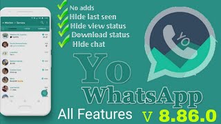 Yowhatsapp latest version settings and features  Gbwhatsapp [upl. by Lancelot]