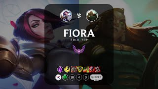 Fiora Top vs Illaoi  KR Master Patch 148 [upl. by Samale2]