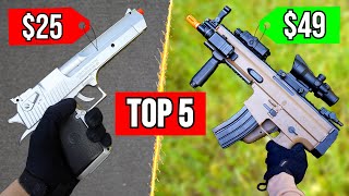 TOP 5 BEST Airsoft Guns Under 50 [upl. by Ng229]