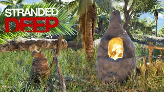 STRANDED DEEP 12  CONSTRUIR UMA FORNALHA PARA PRODUÇÃO DE TIJOLOS [upl. by Iver]