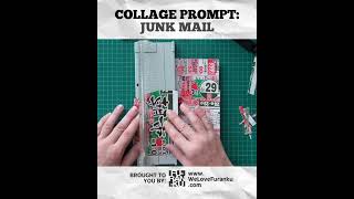 Junk Mail Collage Prompt collage collageart [upl. by Naval]