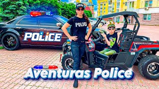 Den conduce un Coche y hace de Policía  🚓Historias de detectives sobre la Policía🚔 [upl. by Nehttam]