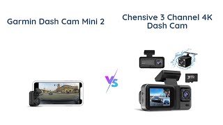 Garmin Dash Cam Mini 2 vs 3 Channel 4K Dash Cam 🚗 Which is Better [upl. by Melessa]