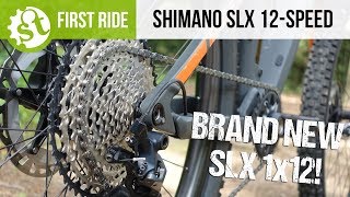 TESTED  Shimano Has A New 12Speed SLX Groupset [upl. by Lindsay507]