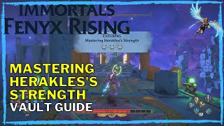 Immortals Fenyx Rising  Mastering Herakless Strength Guide Vault Guide [upl. by Nairahcaz]