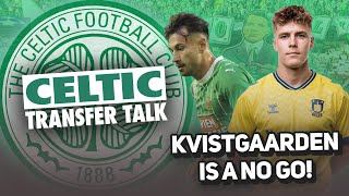 Celtic WONT be signing Kvistgaarden but ARE linked with German winger  Celtic Transfer Talk [upl. by Weixel538]