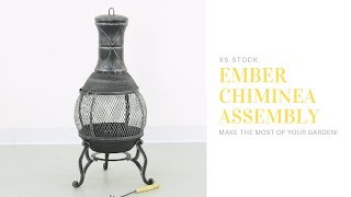 Ember Chiminea Assembly [upl. by Sutit]