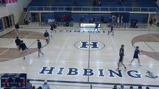 JV Hibbing High School vs Grand Rapids High School Mens JV Basketball [upl. by Yadsnil]