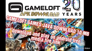 How to download All Gameloft Games and play on Android any device  5 to 10 MB  APK download [upl. by Eaj]