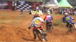 Kejurnas IRC Powertrack Round 4 Kelas Bebek Modif 110cc Senior Moto1 [upl. by Mattias619]