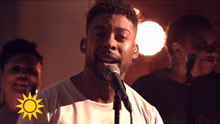 John Lundvik – quotToo Late For Lovequot  Nyhetsmorgon TV4 [upl. by Ecitnirp540]