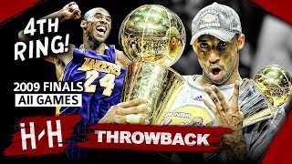 Kobe Bryant 4th Championship Full Series Highlights vs Magic 2009 NBA Finals  Finals MVP HD [upl. by Eahcim]