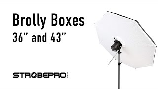 Strobepro Brolly Boxes [upl. by Niro]