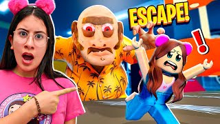 Maria Clara precisa fugir da casa do Sr Malvado Roblox ESCAPE EVIL STEPDAD Obby [upl. by Akenit736]