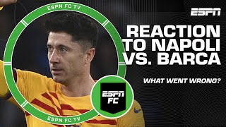 It was HARD TO WATCH 😳  Craig Burleys REACTION to Napoli vs Barcelona  ESPN FC [upl. by Aihsenak]