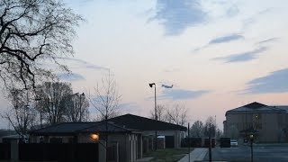 C5A Galaxy morning departure [upl. by Edmunda]