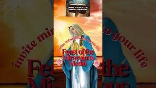 Feast of Miraculous Medal miraculousmedal miraculous miracleprayer prayer prayersanswered [upl. by Keifer]