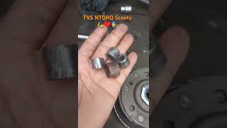 TVS NTORQ Scooty clutch Aviator 🧑‍🔧🛵👆👌clutch roller short video [upl. by Arodal]