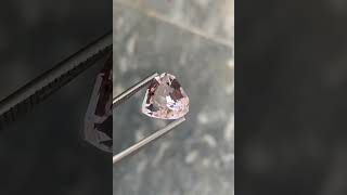 Pink Morganite 710 Carats Custom Precision Cut Loose Afghani Gemstone morganite gemstone viral [upl. by Ydnir]