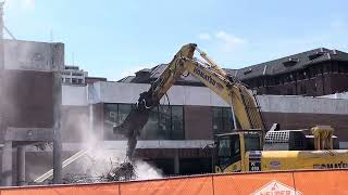 Harcombe Commons being razed Clemson University 1029 hrs Wed 12 June 2024 81° F 66 NE 23 [upl. by Eimmot233]