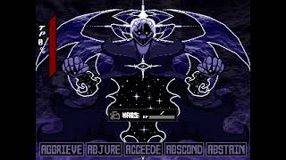 YOUR FAULT  DELTARUNE Chapter 6 UST Snowgrave Gaster Final Boss Theme 6666 [upl. by Anrat825]