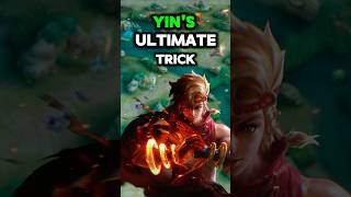 Yin’s ultimate hidden trick mobilelegends dyrrothmobilelegendsbangbang mlbb mlbbcreatorcamp [upl. by Schroder]