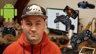 Tuto Brancher une manette sur son téléphone Android  Xbox PS4 Sans Root [upl. by Merl]